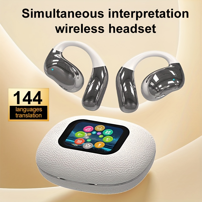 tozohashzhe ai smart translation headphones 144 language - Temu