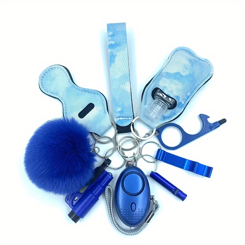 Safety Keychain Set - Blue – The Keychain Lady