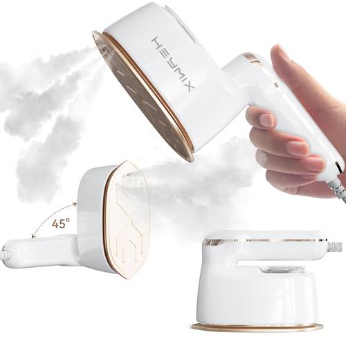 garment steamer iron portable mini fabric steamer 1100w 1200w 2 in 1 handheld mini steamer iron for travel garment steam iron for home use gifts handheld steamer for clothes