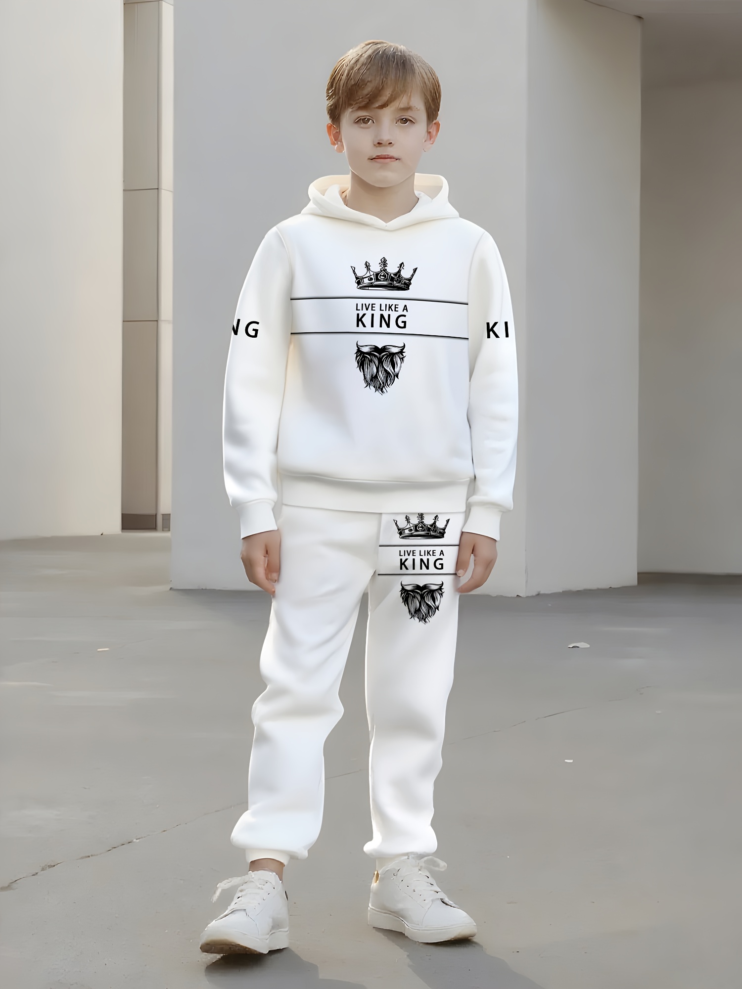 Boys Camouflage Tracksuit Set Hoodie Joggers Kids Camo Outfit Age 5-13