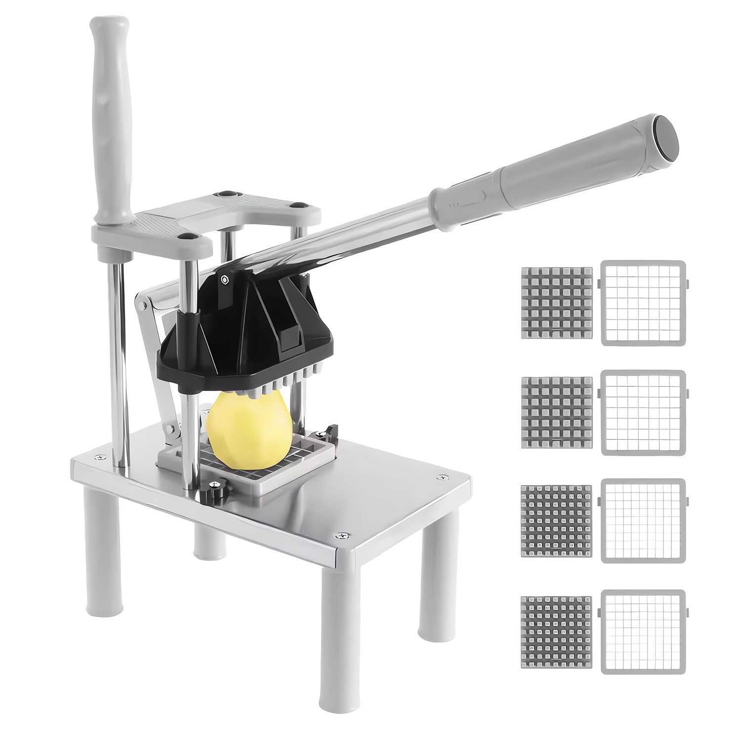 Potato Dicer Cutter Potato Strips Machine Press Type Vegetable Chopper Kitchen Gadget