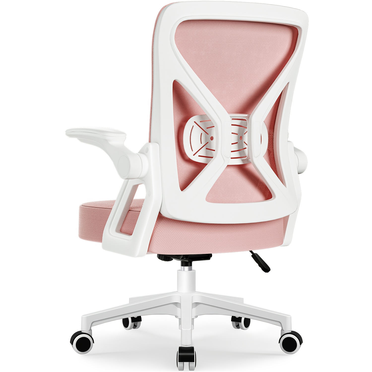 TEMU Office Chair, Ergonomic Office Chair, Equipped With Adjustable Backrest And Foldable Armrests, Office Chair Load Capacity 150kg, Office Chair
