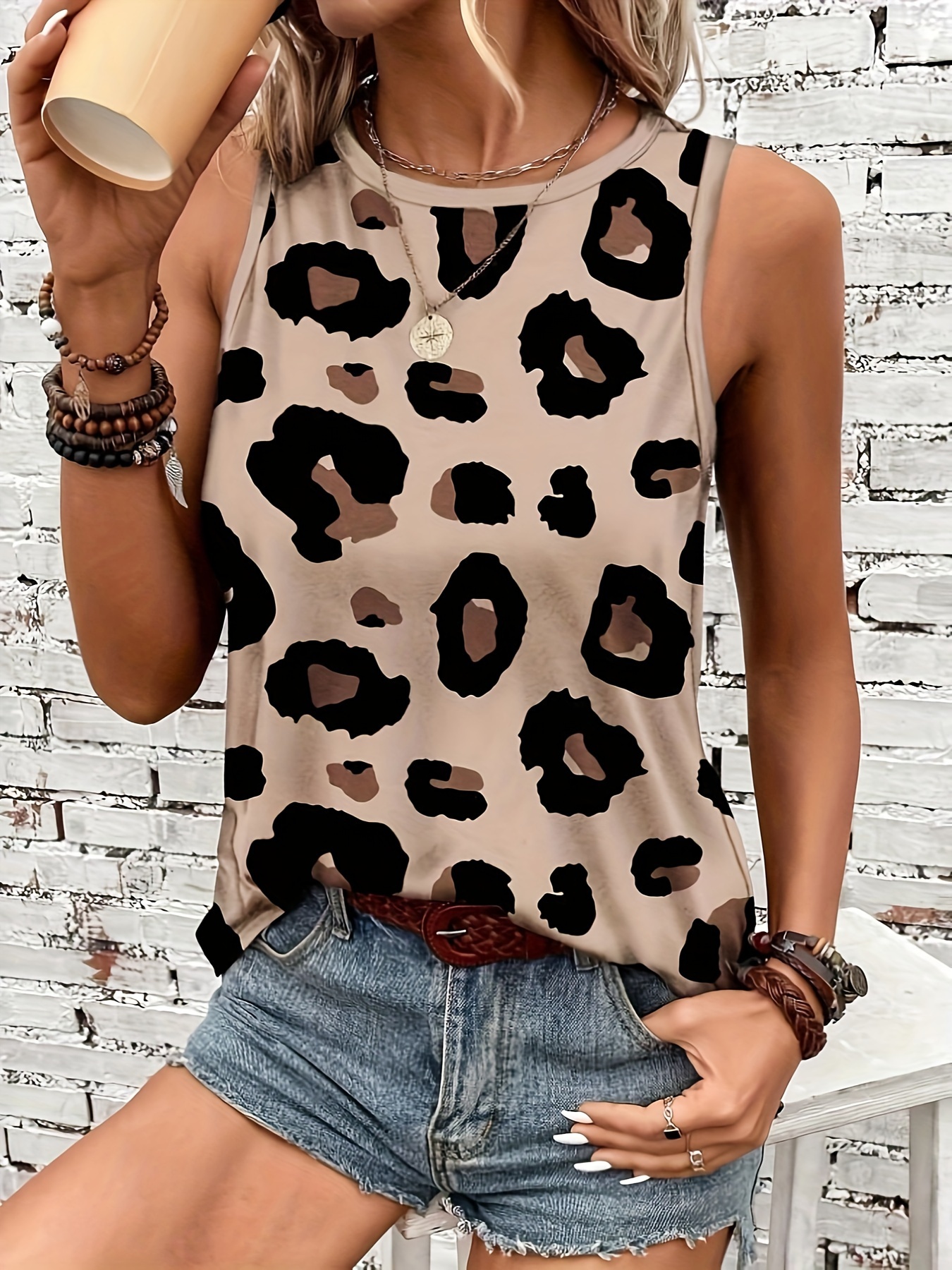 printed tanks for women