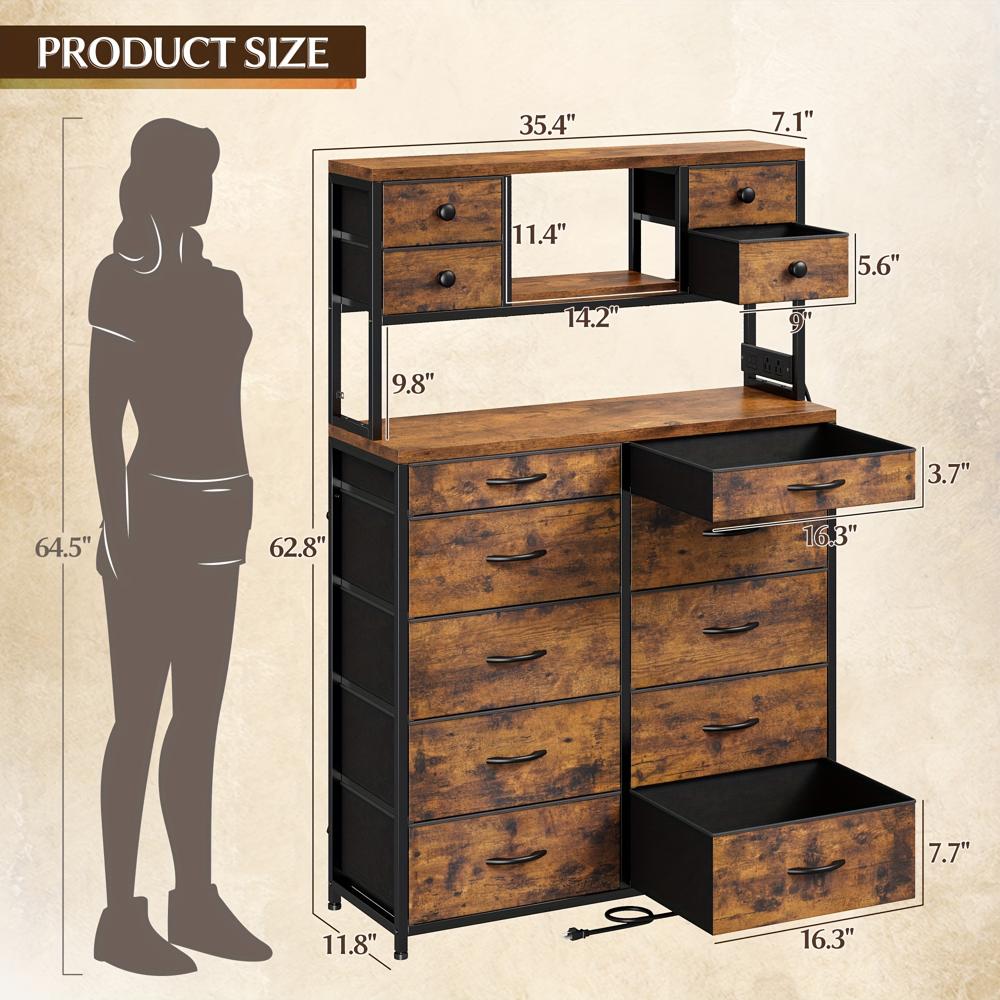 black dress with tights Amish Ellington Tall Dresser with Mirror – AmishOutletStore