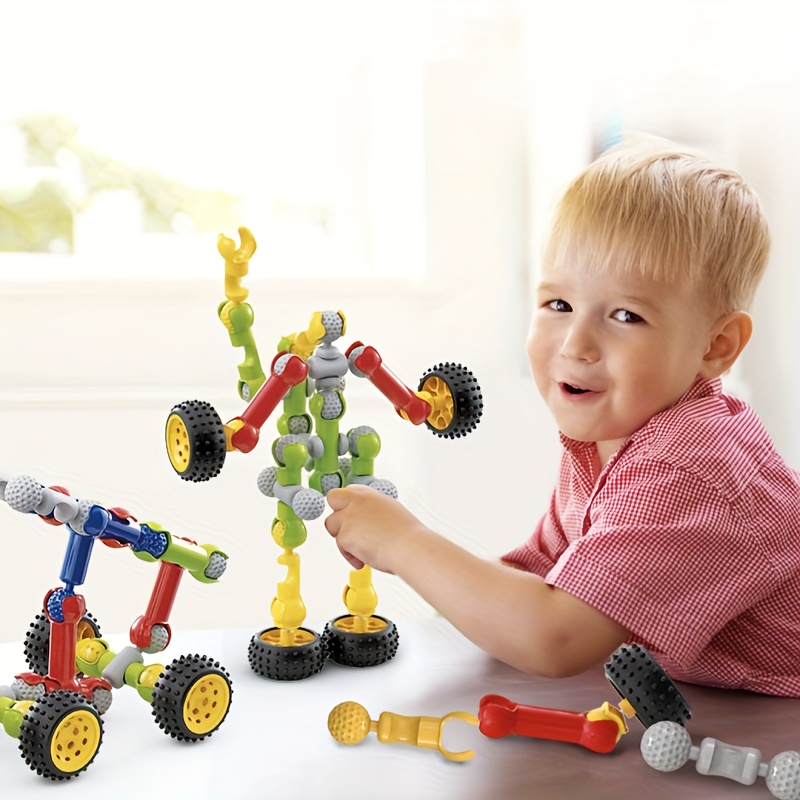 167pcs Random Colors Building Toys, STEM Educational Set