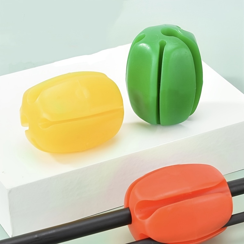 3pcs Silicone Rod Holder Balls, Secure Hold & Easy Separation, Durable,  Reusable Fishing Supplies