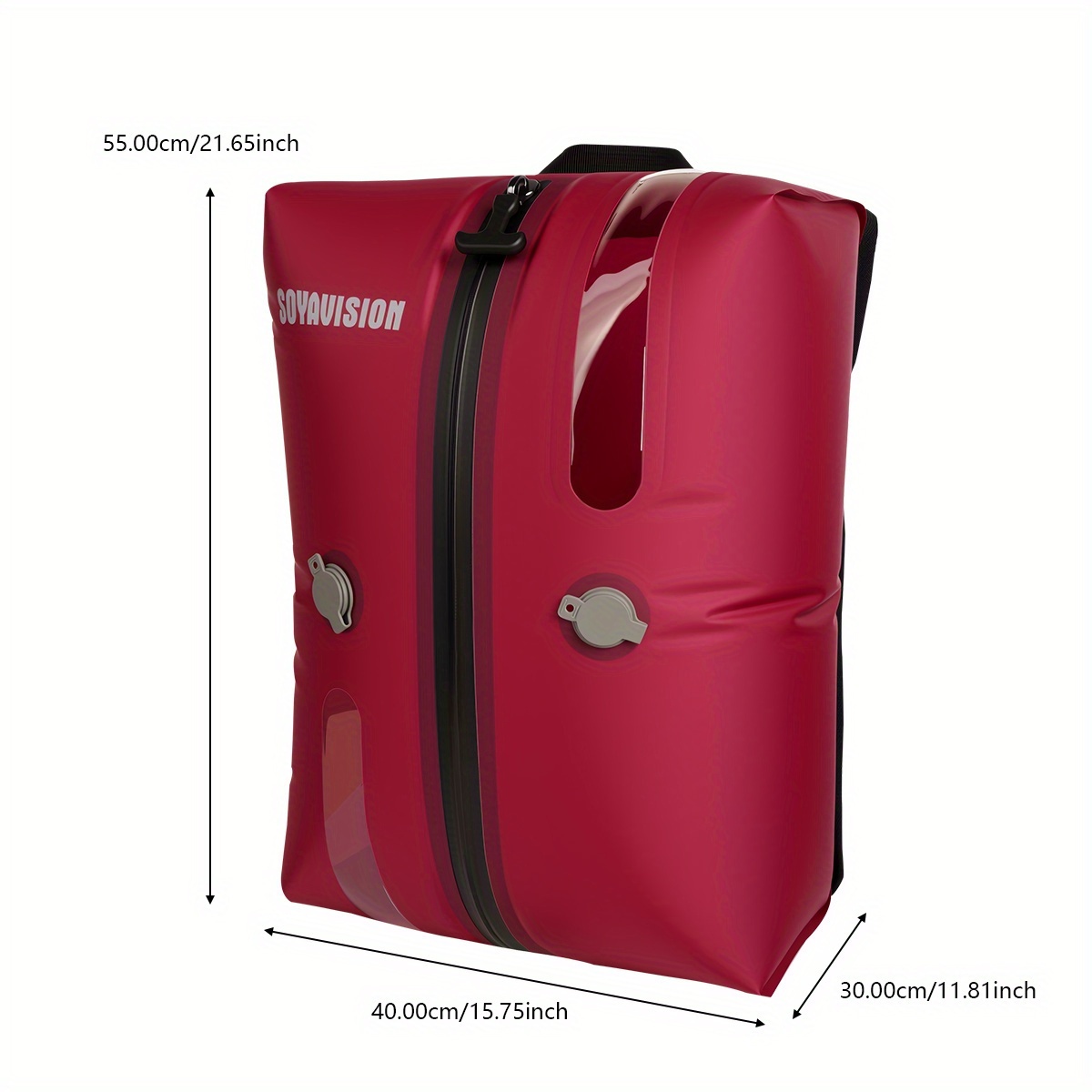 Small/medium/large Size Tpu Vacuum Compression Bag Reusable Dustproof Clothes Storage Bag Space Saver Travel Luggage Storage Bag Suitcases Backpack Storage Compression Bag Black Red Green