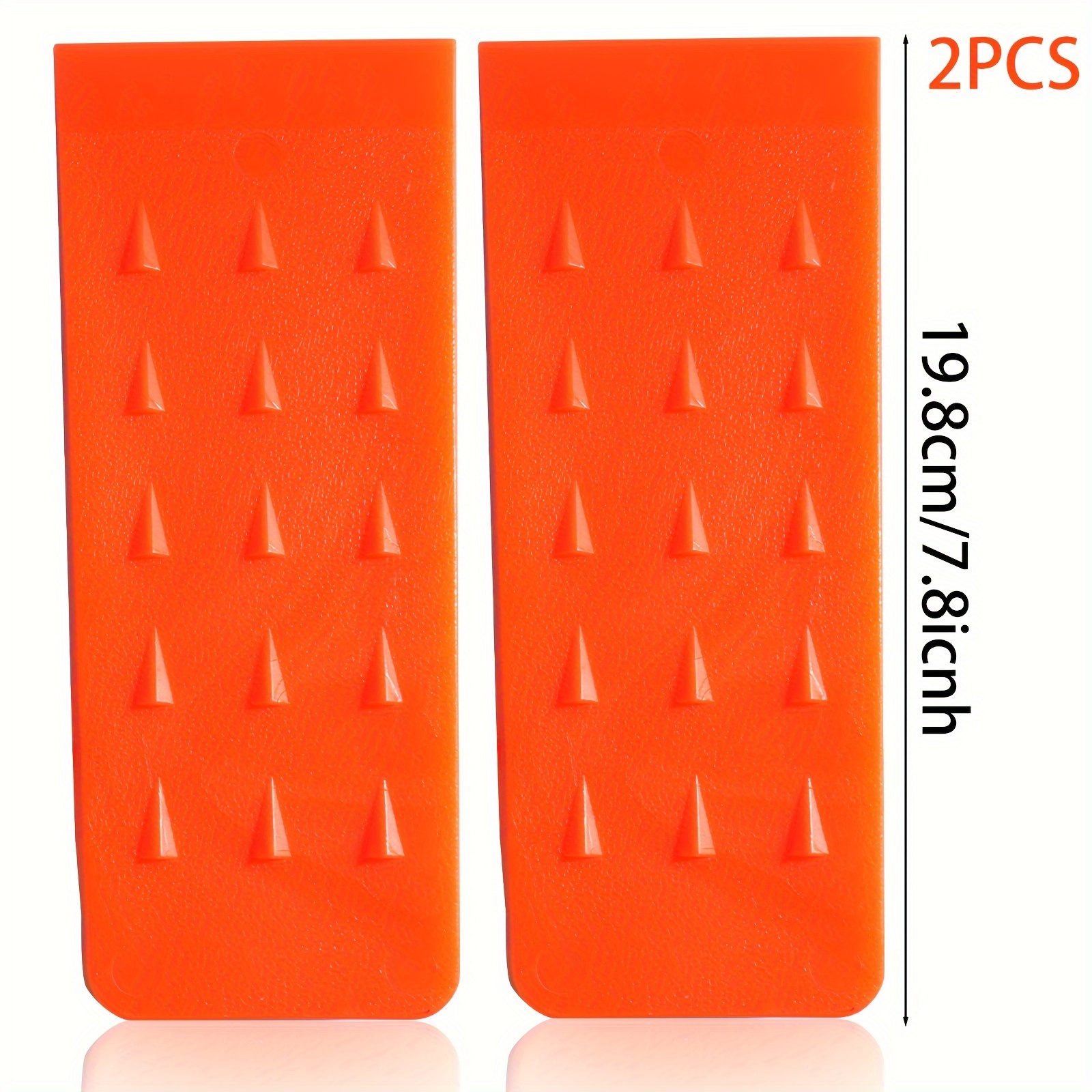 2pcs Tree Felling Wedges, Chainsaw Wedges,tree Cutting Equipment, Tree Cutting Equipment With Spikes For Cutting