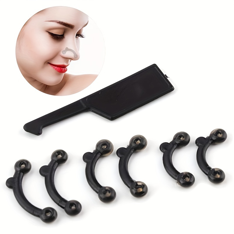 Nose Shaper Clip Nose Beauty Up Lifting Silicone Pain-Free Nose Bridge  Straightener Corrector Slimming Rhinoplasty Device for Wide Crooked Nose  High
