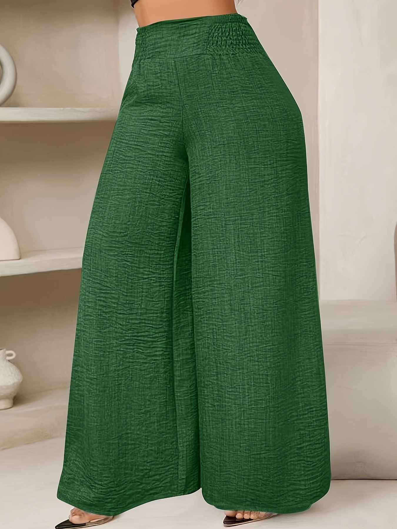 green pants sold on Temu United States