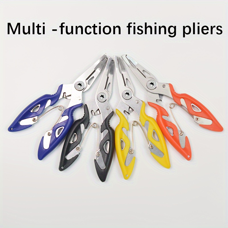 1pc Fishing Plier Scissor Braid Line Lure Cutter, Hook Remover