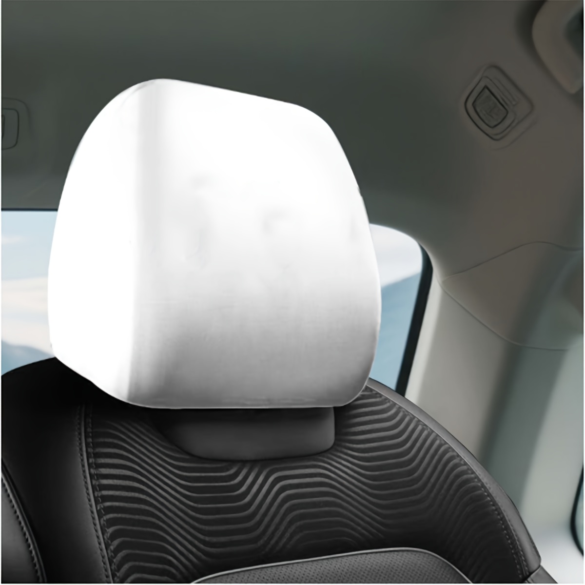 TEMU 1pz Copricapo per Sedili Auto, Camion e , Personalizzabile con Foto o , Antipolvere, Resistente all'Usura, Copertura Completa e Lavabile