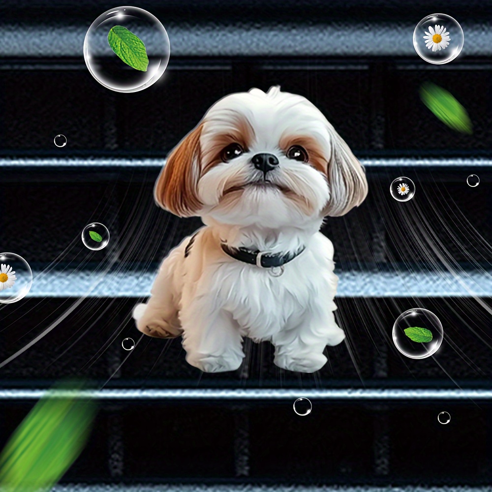 

Shih Tzu Car Vent Clip Aromatherapy - Acrylic Air Freshener With 2 Scented Tablets, Enhances Vehicle Interior