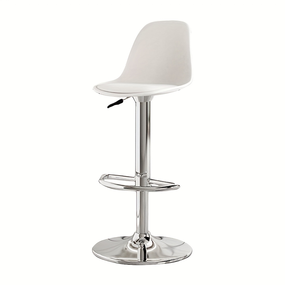 TEMU Counter Chair, High Chair, Height-adjustable Chair, Bar Stool, Leather
