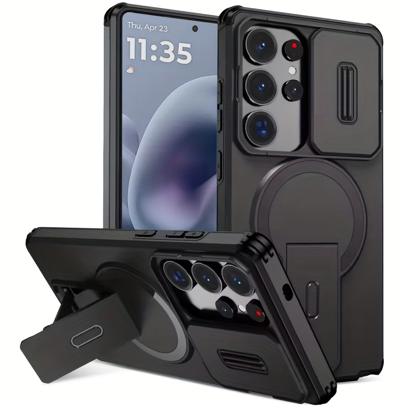 E-shop Handyhülle - Robuste, stoßfeste Hartschalenhülle mit Ständer für Galaxy S26 Ultra S25 Ultra S25 FE S24 Ultra A17 A16 A56