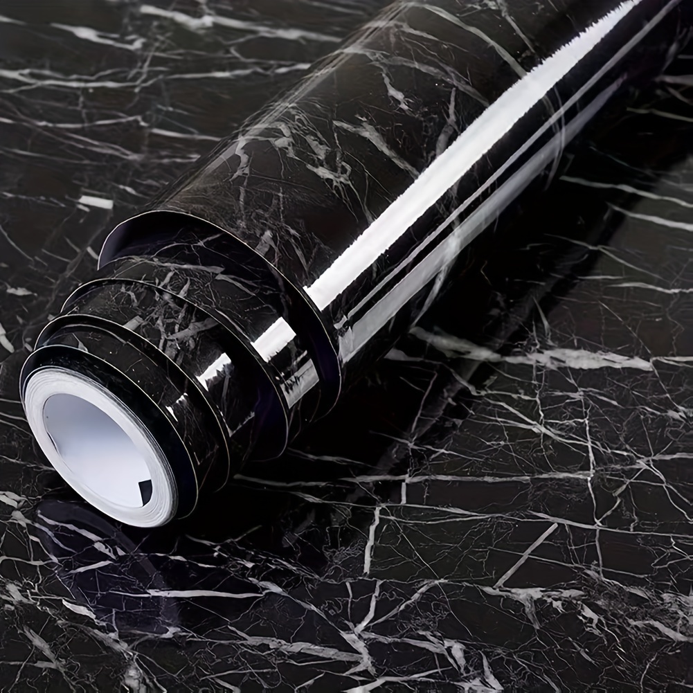 TEMU Un de papel tapiz autoadhesivo estilo diamante negro, pegatinas de pared renovadas resistentes a altas temperaturas, pegatinas de pared