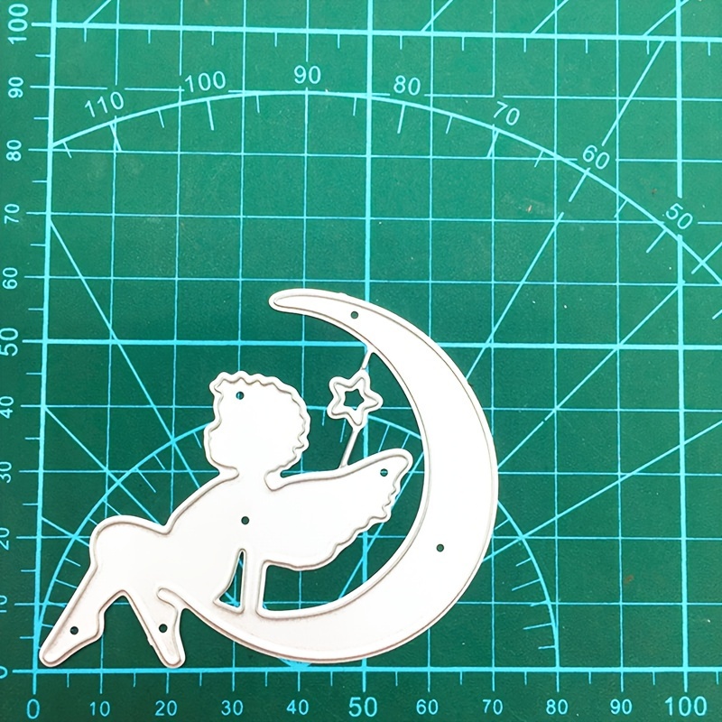 1pc Moon Handmade Card Making Metal Embossing Mold Carbon Steel Cutting Die Cutting