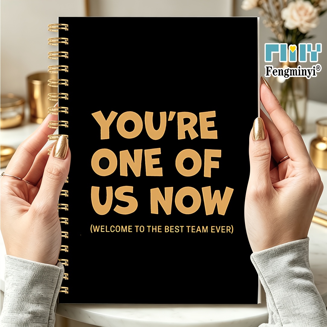 TEMU 1pc A 5.5 By 8.3 Inch Planner With 50 Pages 'you' Of '. It's A Spiral To-do List Planner, Perfect As A Gift For New , Colleagues, Employees
