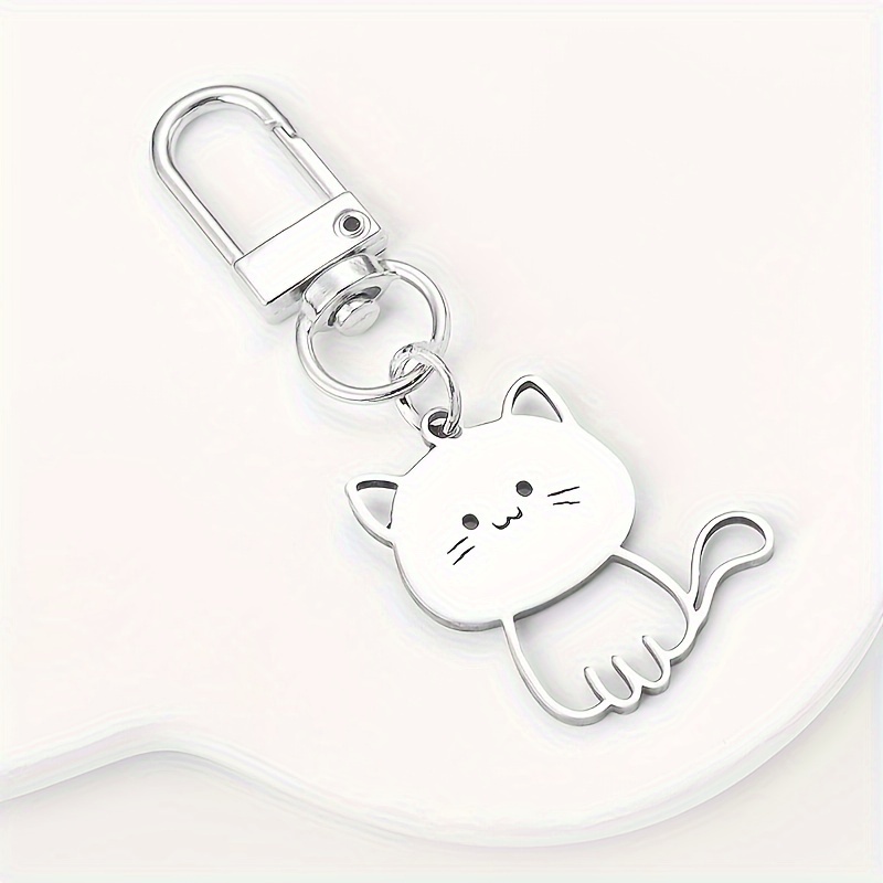 

[customer ] Adorable Keychain - Stainless Steel, Bags & Car Keys - Ideal Birthday Gift For Women