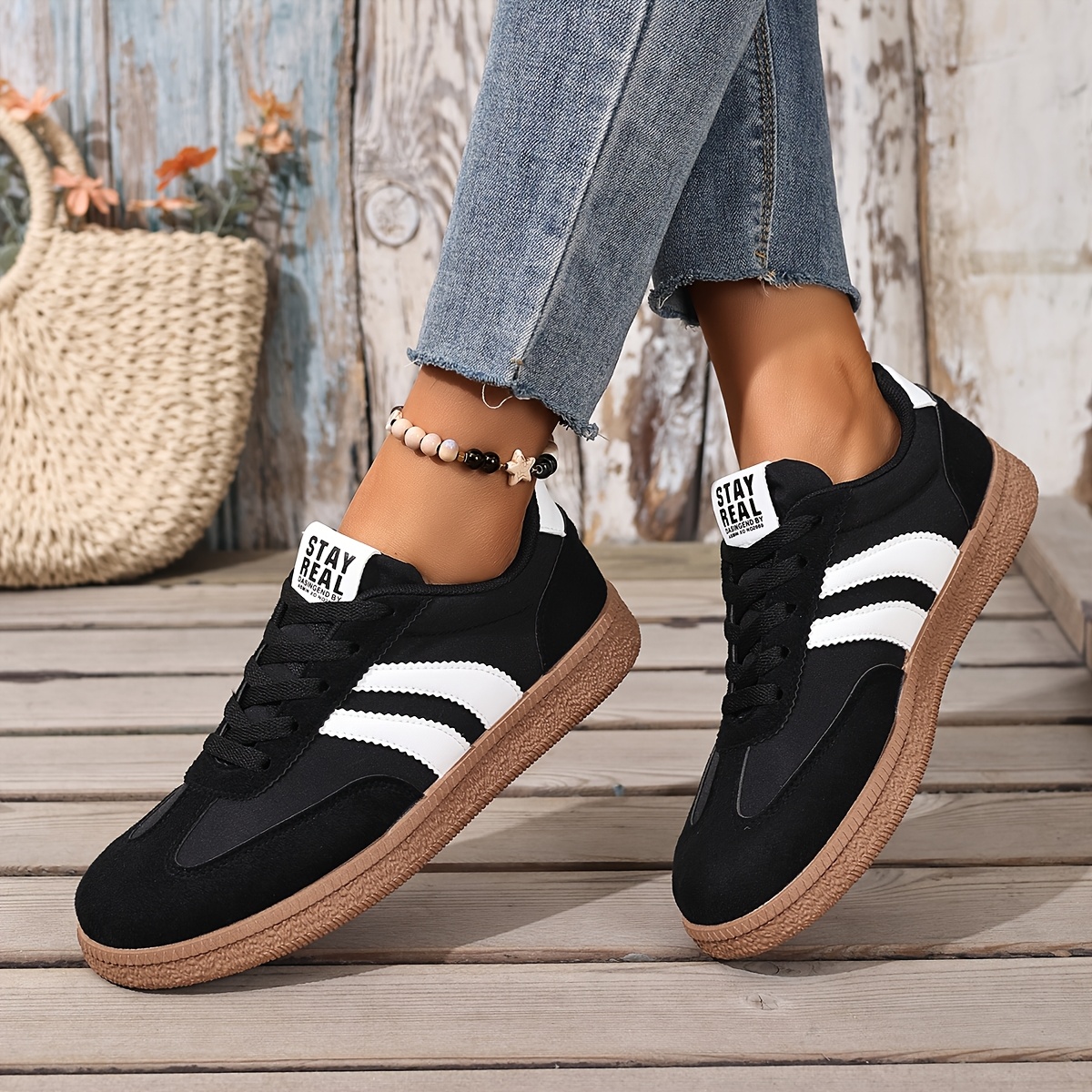 Sneakers, Running Shoes - Unisex Fashionable Casual Multifunctional Comfortable Sports Outdoor Running Shoes | Lightweight, All-Season Wear, Lace-Up Design, Fabric Upper and Lining, Rubber Sole
