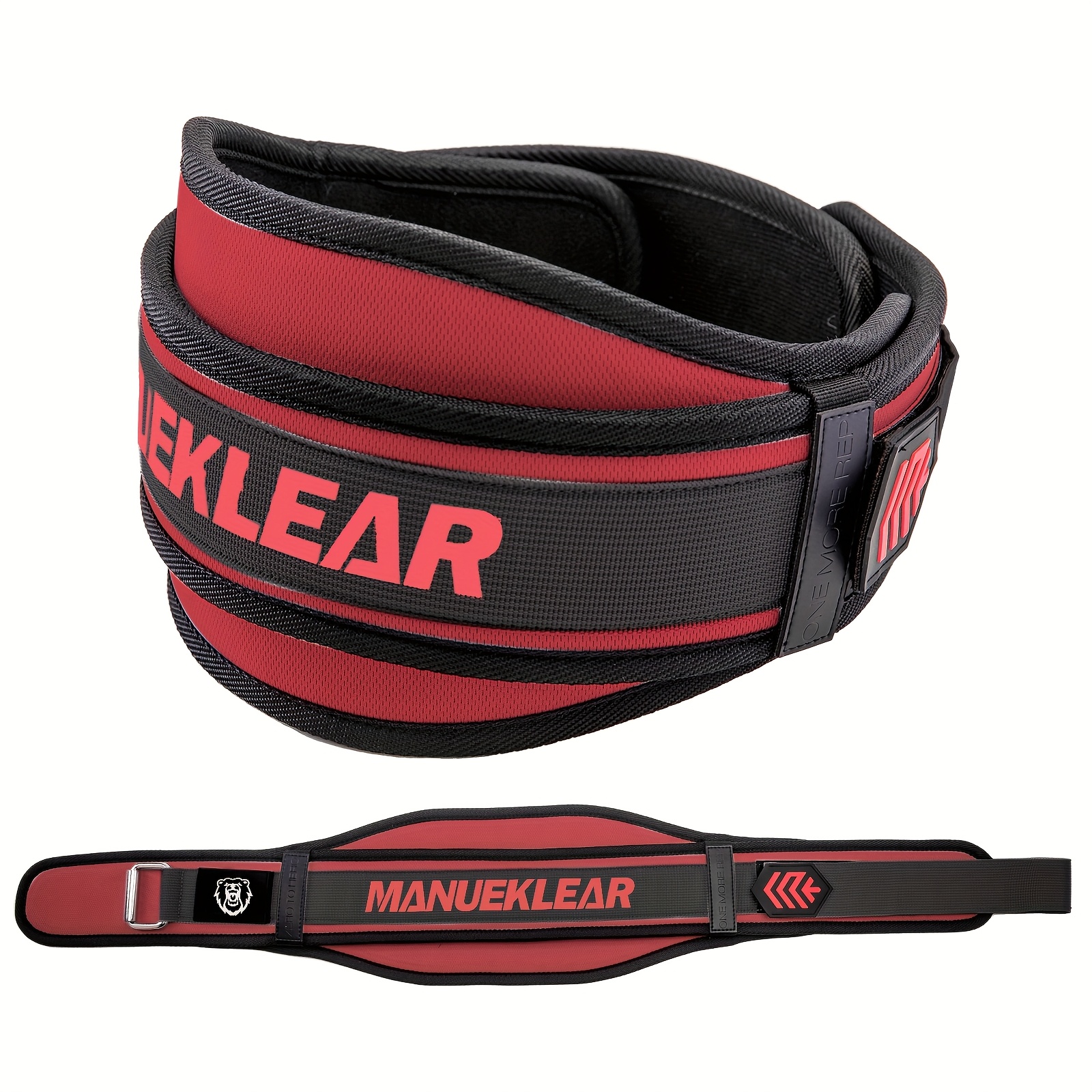 MANUEKLEAR Gewichthefgordel voor mannen en vrouwen