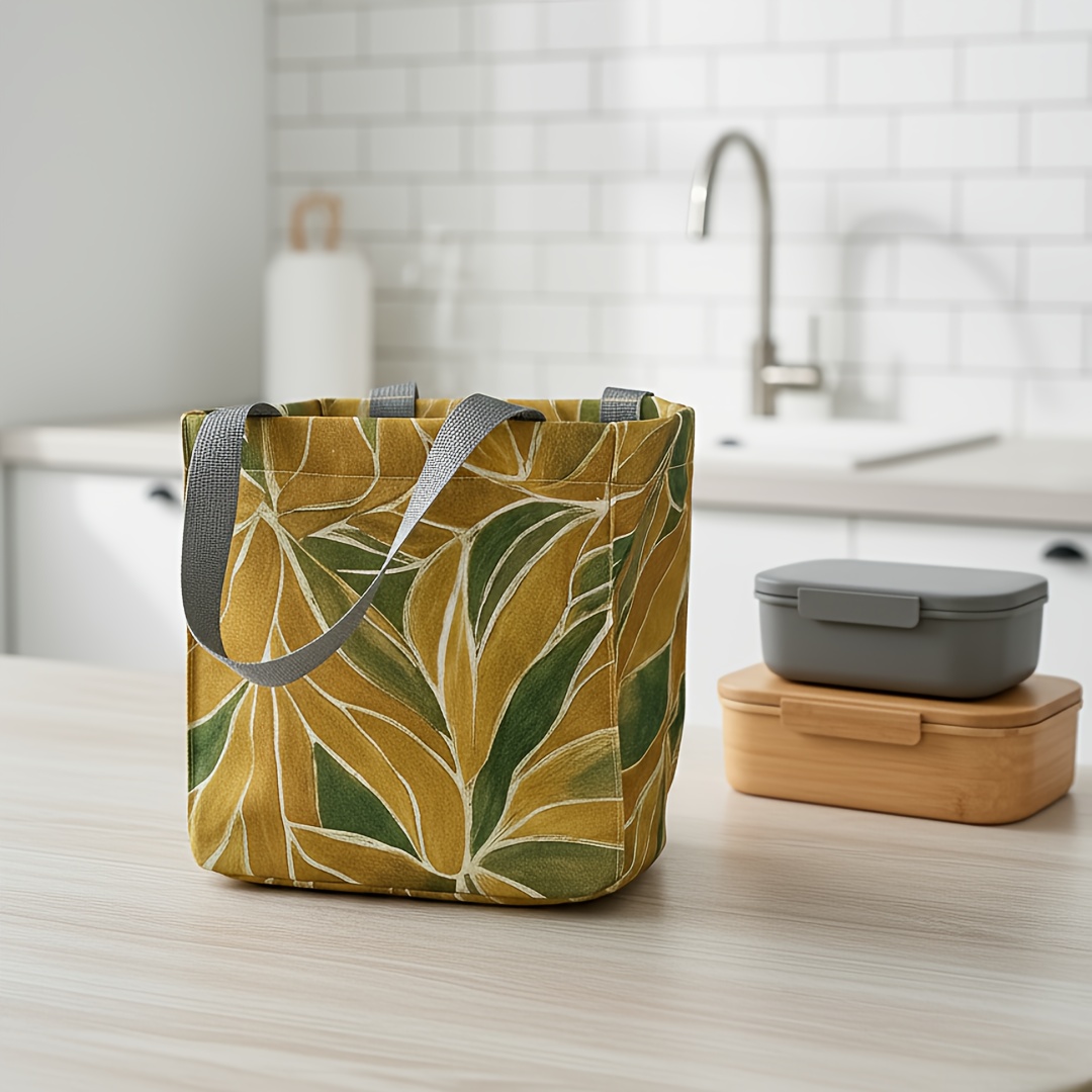 TEMU Portable Lunch Bag, Storage Bag, Lunch Box Bag, Drawstring Bag, Work Lunch Bag, Tote Bag, Teach Bag, Non-food Contact