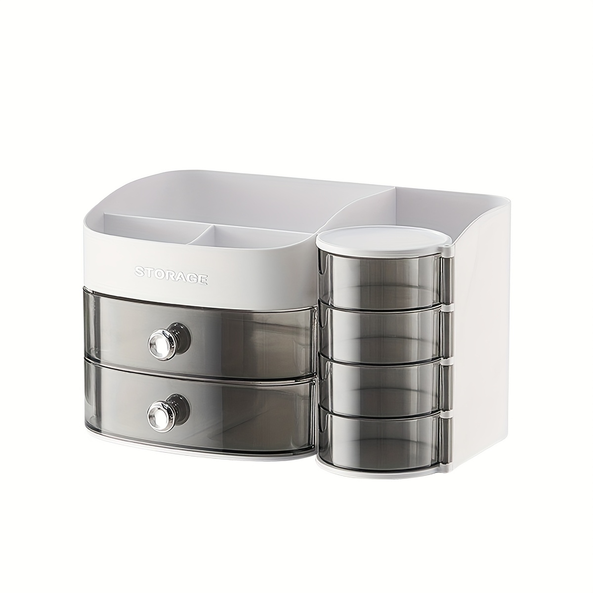 desk organizer cosmetic storage box with drawers plastic ideal for lipstick and facial masks Product details 2