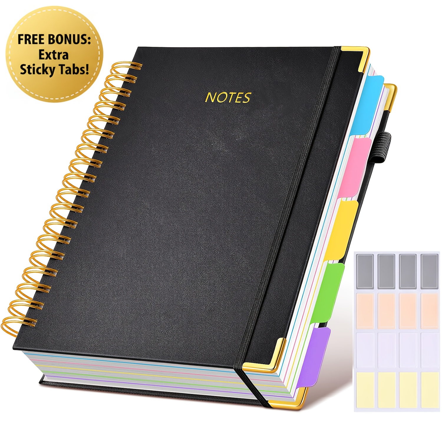 Inside pages with lined format