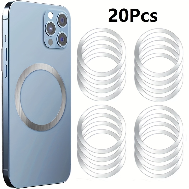 Magnetic Metal Plate Ring Sticker For Iron Sheet Phone Stickers Universal For Iphone 16 15 14 13 12 11 Pro Max