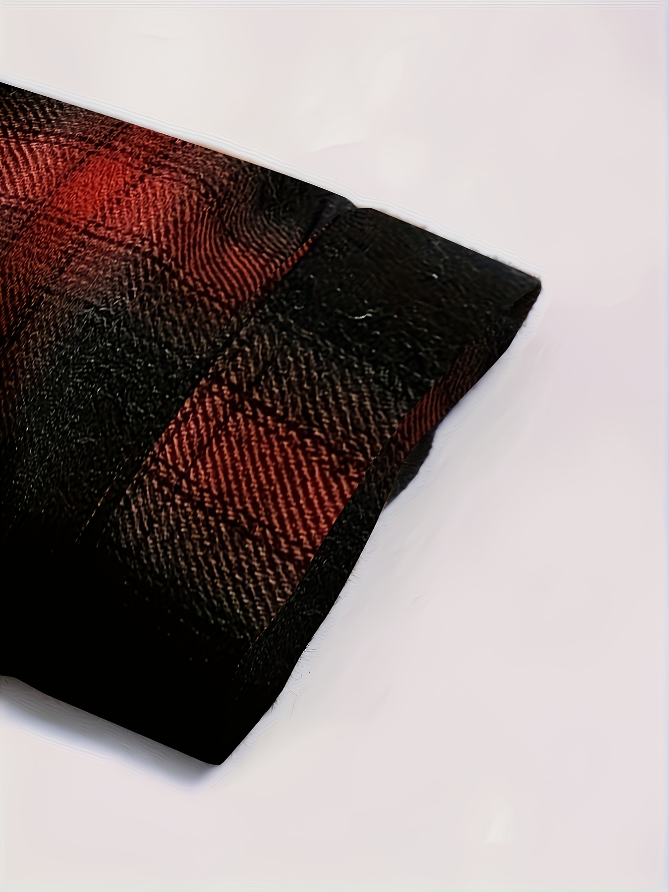 قميص رجالي كاجوال بأكمام طويلة بنقشة مربعات مع جيوب - نمط عمل كلاسيكي، ياقة بأزرار، قماش غير مطاطي، قصة عادية، قميص متعدد الاستخدامات للربيع/الخريف، ملابس عمل كاجوال | قميص بنقشة مربعات | قميص بياقة بأزرار