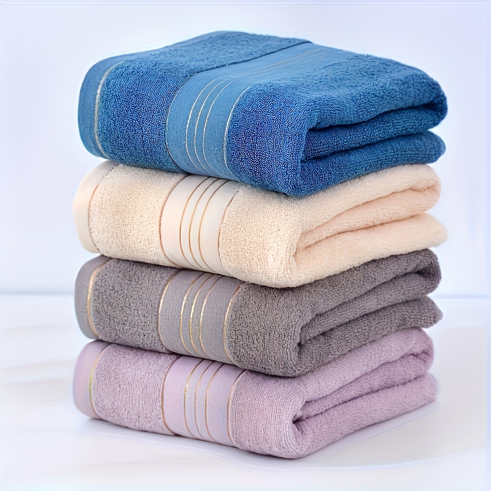 

100% Towel Set, -dry Absorbent Bath Towels, Spa, , -, Bathroom Towel , -free, Bath Accessories