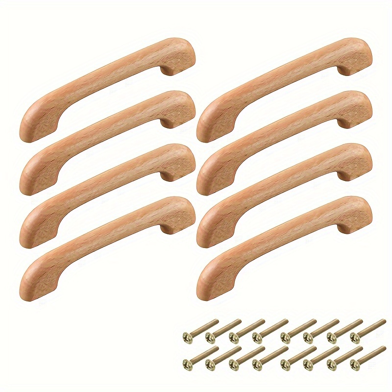 

8 Pcs 96mm/3.78in Wood Drawer Installation - To Install, And For Cabinets And