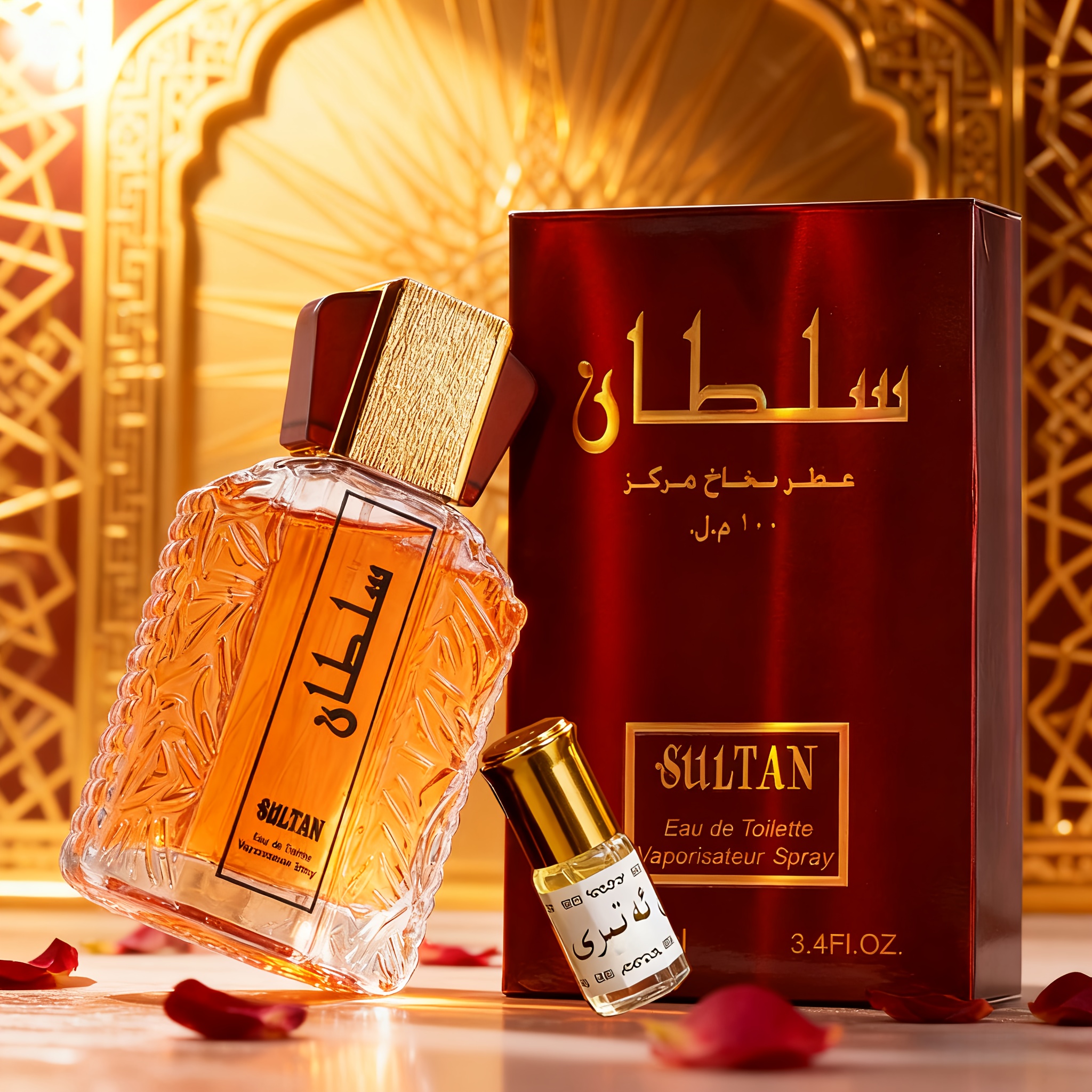 Image of 2 Classic Men's Perfumes, Arabic Men's Perfumes, 2pcs Set, Individually Packaged, Fragrance, For Holiday Gifts, Suitable For Each