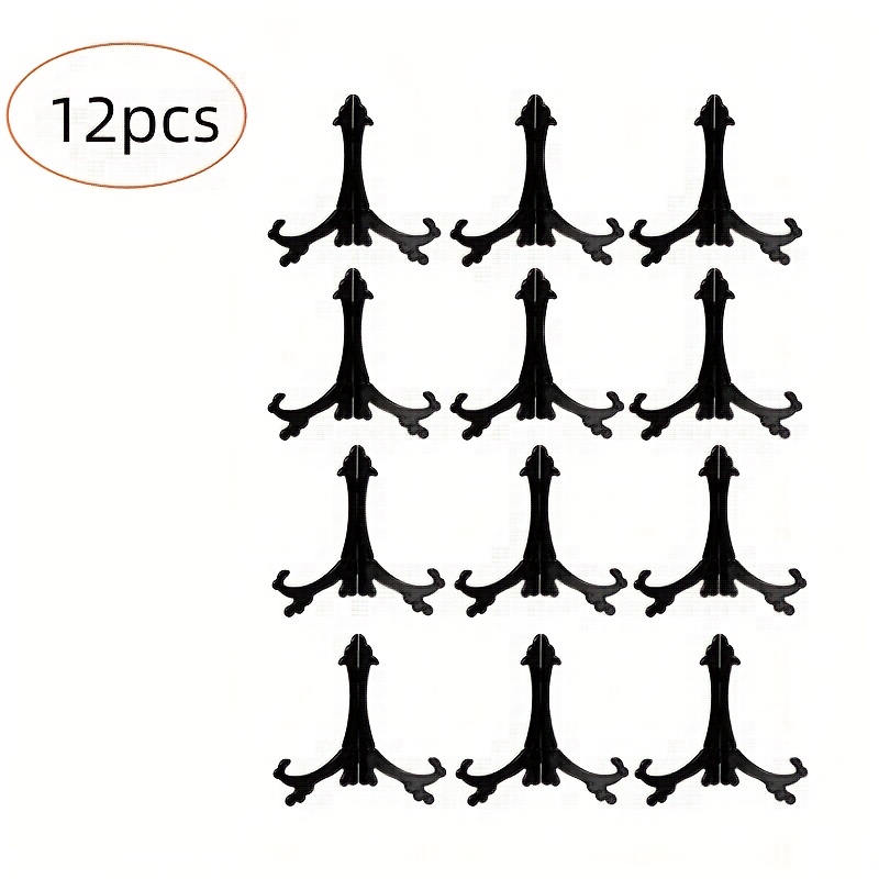 Image of 12pcs Picture Stand Board, Display Stand Bracket, Wedding Home Decoration Picture Stand, Multifunctional Stand, Home Decoration Photo Frame Bracket