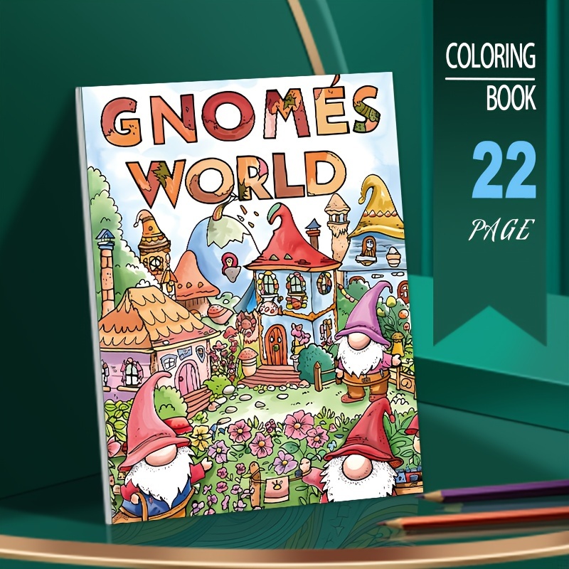 

World Coloring Book: 22 Pages Of