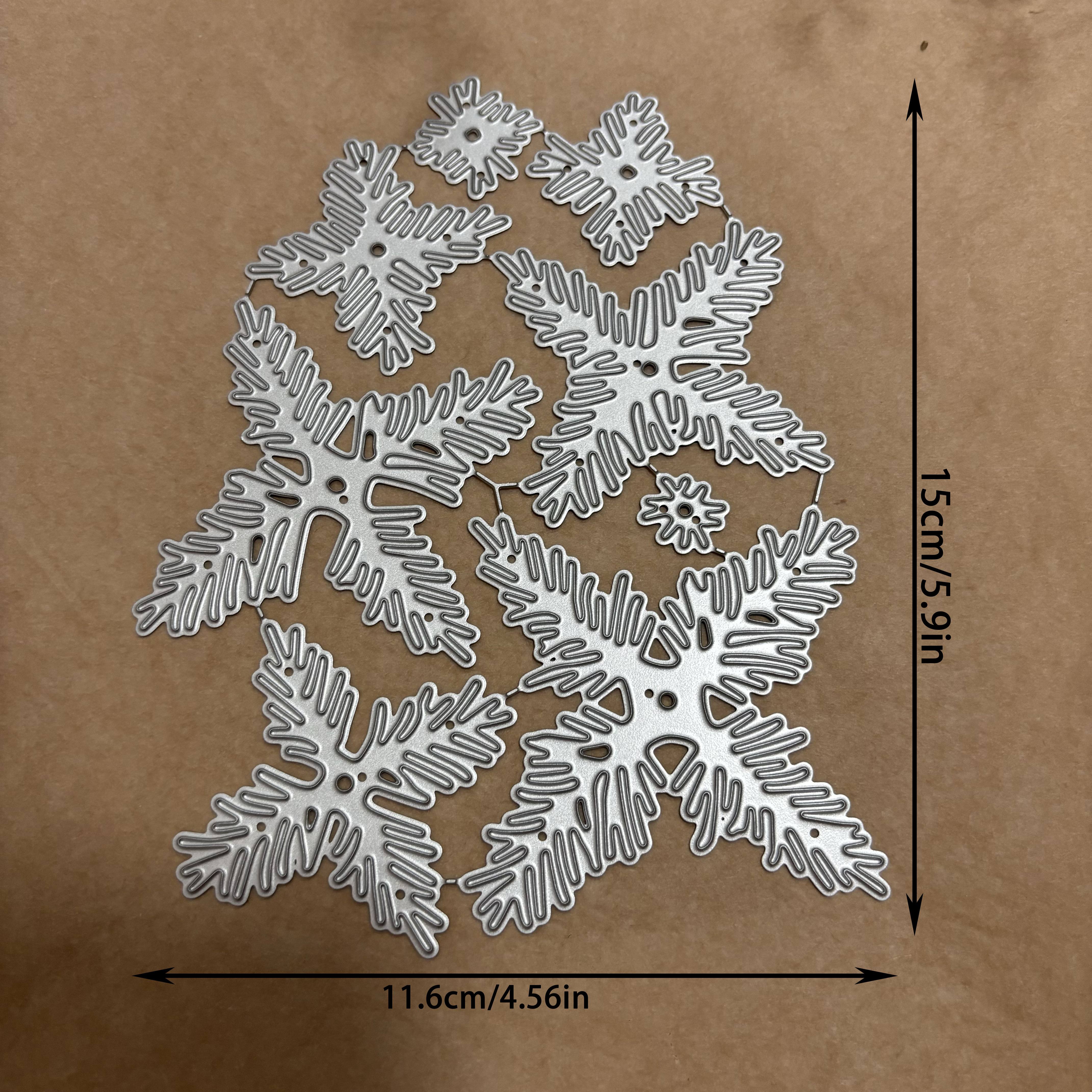 TEMU 1 moule métallique d'arbre de Noël emboîtable original, idéal pour la création d'albums photo, l'artisanat, les modèles DIY et la fabrication de