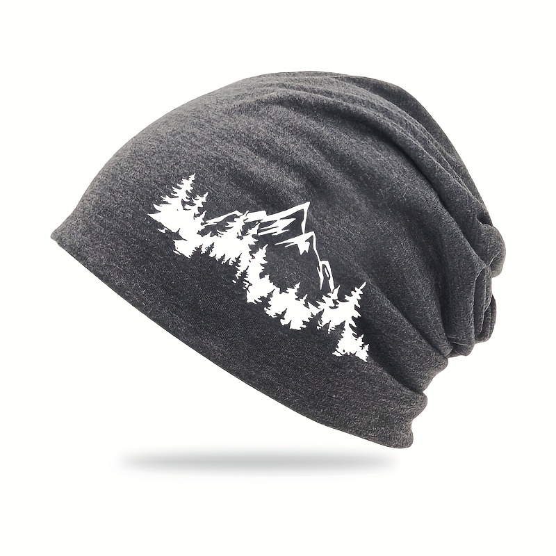 TEMU Il cappello da con motivo foresta per sport 癡 per regali