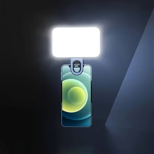1pc mini pocket fill light photography light 3 level brightness adjustment compact and portable ideal for mobile phones cameras laptops and other shooting tools perfect photography video calls makeup and fill lighting suitable for festival