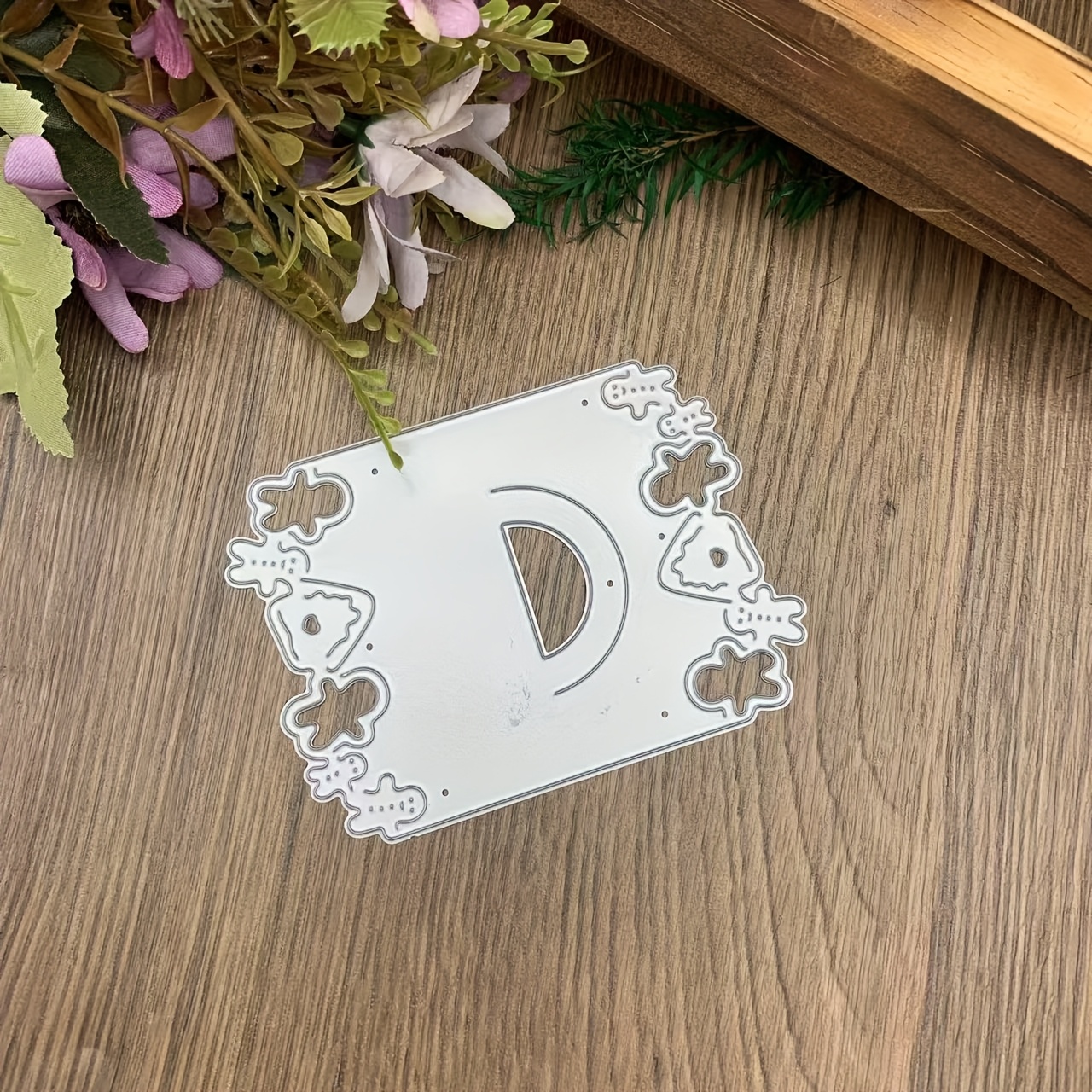 1pc Christmas Card Frame Bag Metal Cutting Die For Decoration Crafts