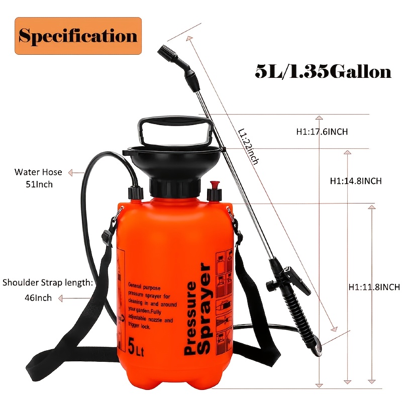 Garden Sprayer in Action
