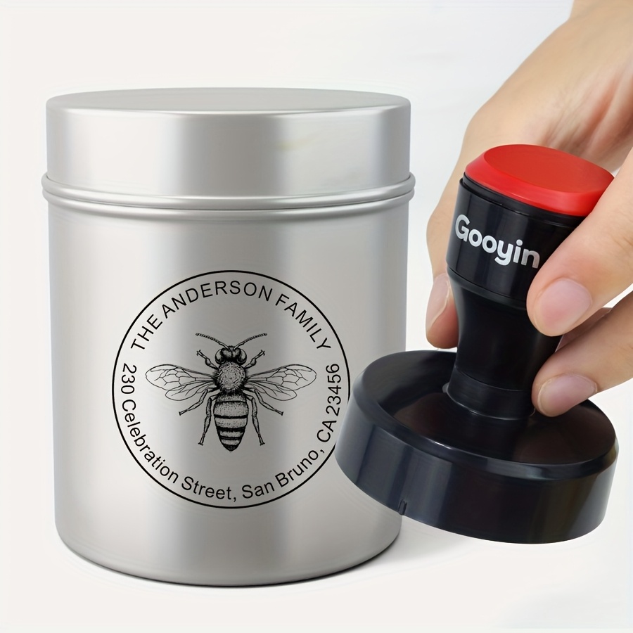 Tampon d'entreprise personnalisé avec votre logo et votre propre design