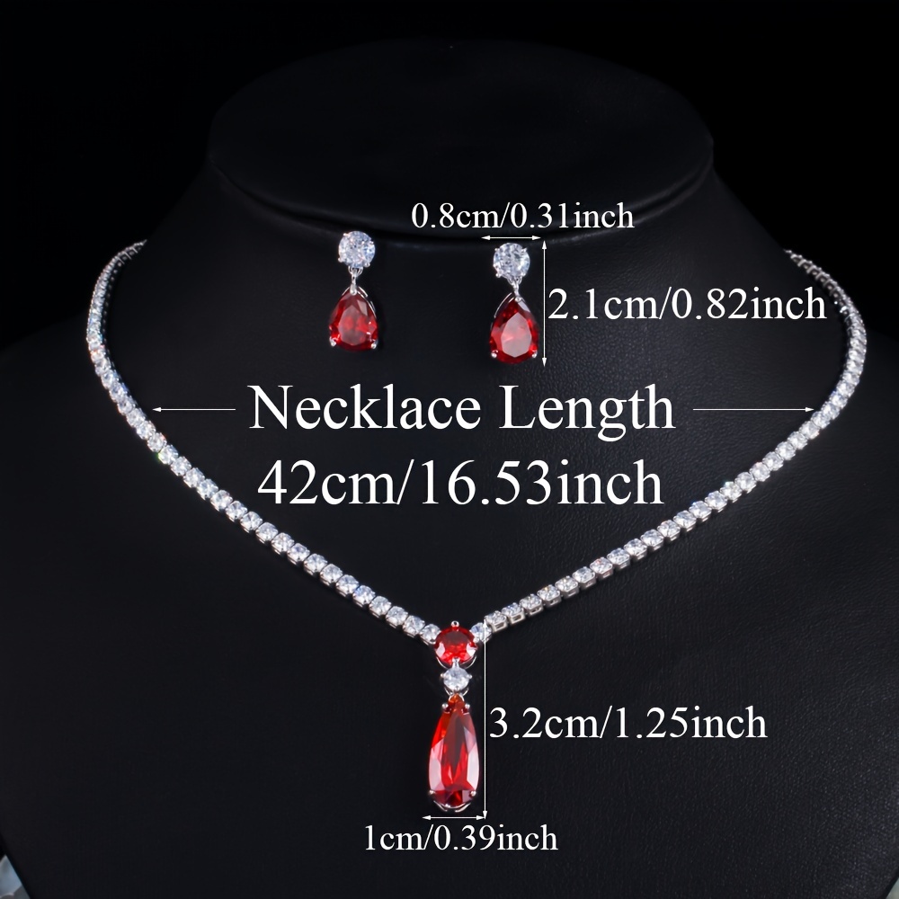 Silvery White Round Dangle Earrings & Pendant Necklace Set