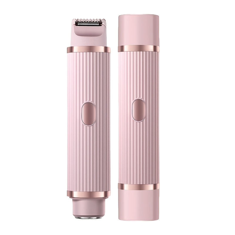 TEMU Feiyba Women' Dual-head Epilator & Trimmer Suitable For Bikini, Face, Body - Shaver With Dual Heads For Underarms, Legs, , Bikini Area -