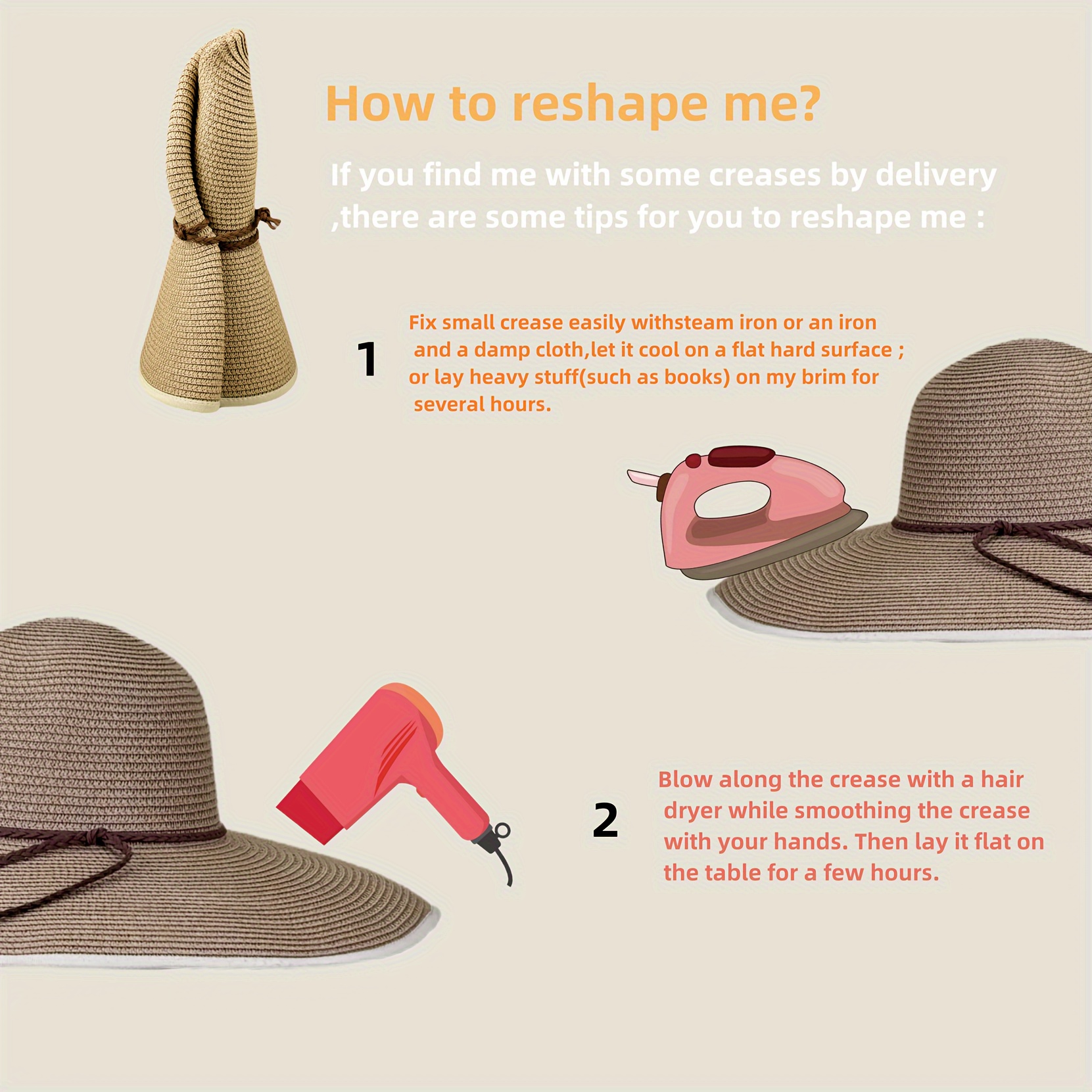 Stay Protected In Style: Foldable Wide Brim Sunshade Floppy - Temu Malaysia