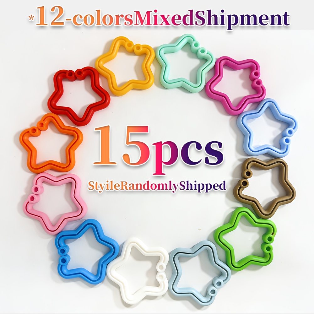 Image of 5/15/22/33/44/55pcs Baby Toys, 12-color Hanging Ring, Boys And Girls Baby Puzzle Toys, Multiple Color Recognition, Perfect Gifts For Holidays And Christmas