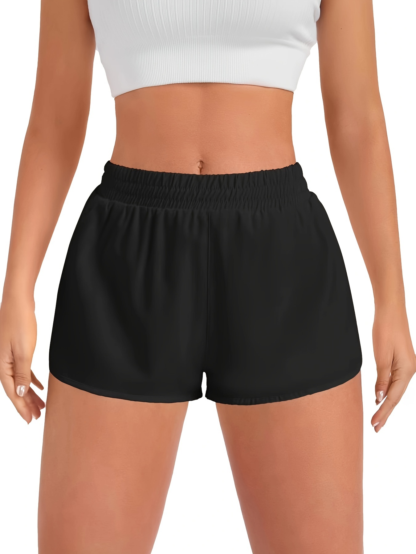 shorts de yoga athlétiques décontractés pour femmes Détails du produit 37
