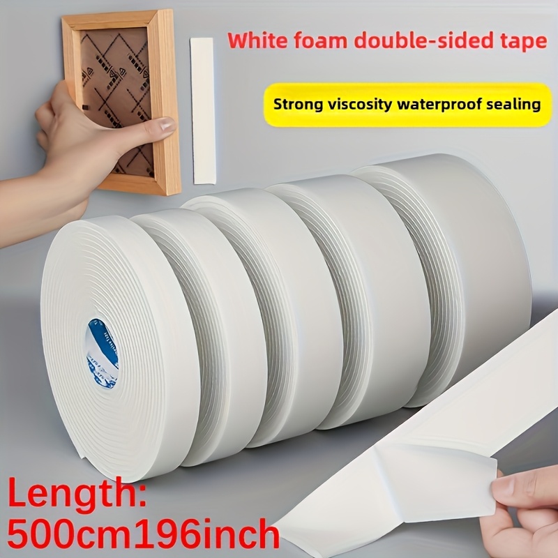 Alien Tape Double Sided Tape Heavy Duty, Double Sided Mounting Tape, Nano Tape, Wall Tape Clear Adhesive Grip, 1 Roll, 1.18 In X 10 Ft, As Seen On TV - Walmart Supplies - View #12