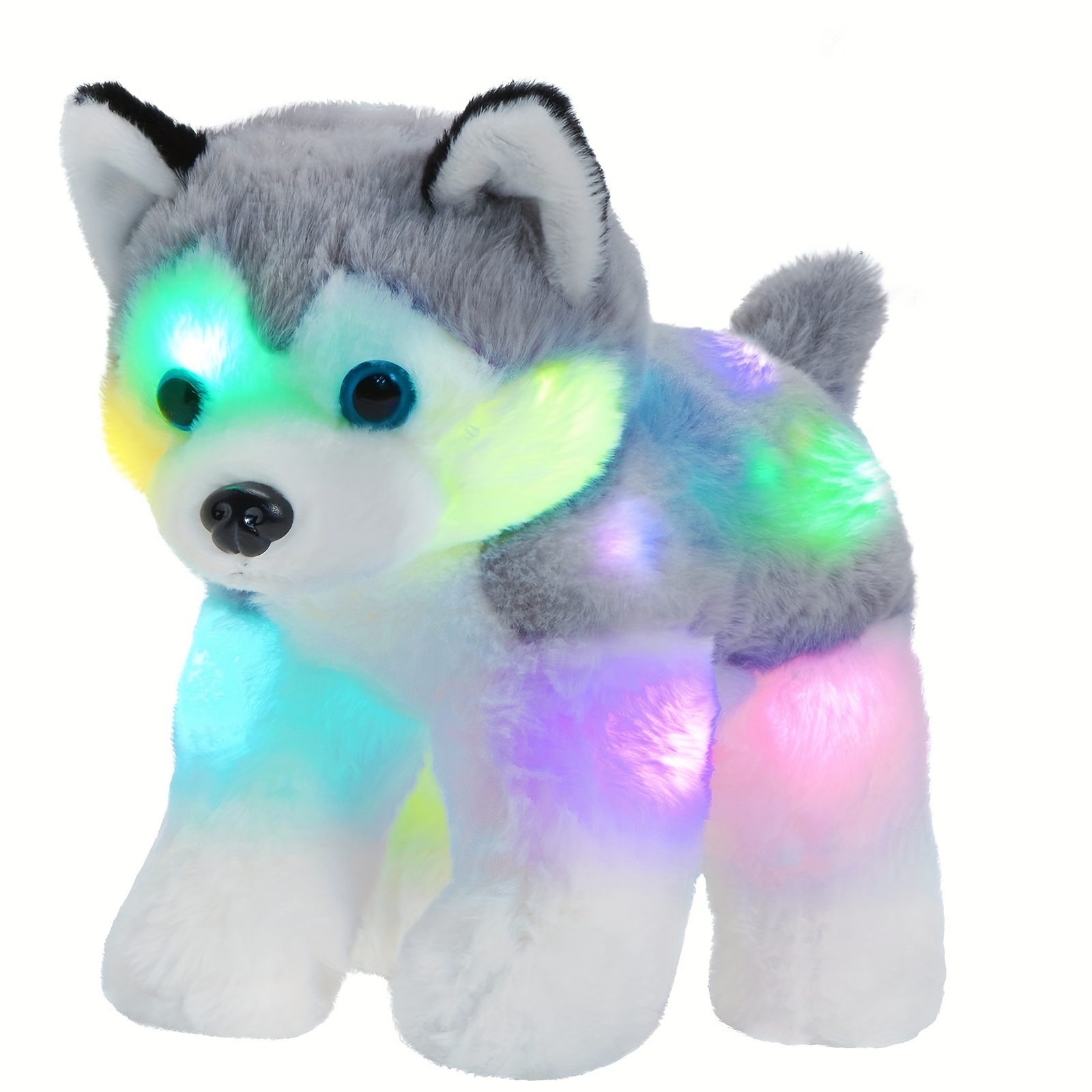 

Glowing Stuffed Animal (without Battery), Soft And Cute Glowing Plush Toy, Playing Doll Companion For Kids, Cuddly Birthday Gifts Toy For Kids Friends, Christmas Halloween Party Decor