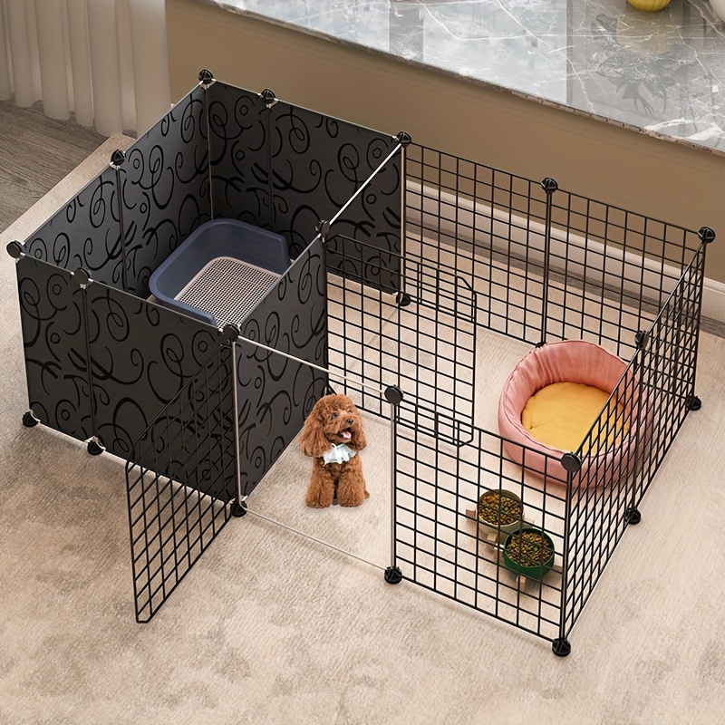 pet fence dog cage pet fence for dogs indoor dog cage for small dogs pet barrier   combinable a fence for training dogs   a fixed place to go to the bathroom Product details 0