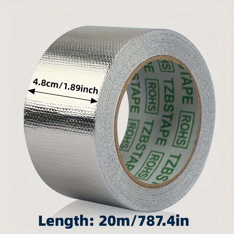 

20m -duty - Aluminum For Sealing & – , Fireproof Duct For Pipes, Air Ducts, – Wood, Plastic, , Metal, Stone -compatible